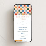 "Checkerboard" - Online Party Invitations in Beachside by 2birdstone - Mobile layout