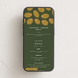 "Olives" - Online Party Invitations in Olive by Sierra Lee - Mobile layout