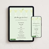 "It's Margarita Time" - Online Party Invitations in Lime by mo kelley - Mobile + desktop layout