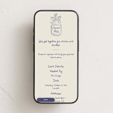 "Painted Bottle" - Online Party Invitations in Denim by Adelyn T. - Mobile layout