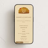 "Tacos" - Online Party Invitations in Crepe by Gwen Bedat - Mobile layout