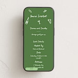"First Course Party" - Online Party Invitations in Forest by Cotton and Bow - Mobile layout