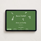 "First Course Party" - Online Party Invitations in Forest by Cotton and Bow - Desktop layout