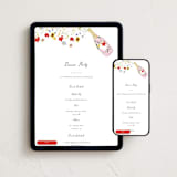 "Celebrate" - Online Party Invitations in Daiquiri by Baumbirdy - Mobile + desktop layout