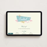 "clink and sparkle" - Online Party Invitations in Stardust by Deborah Chou - Desktop layout
