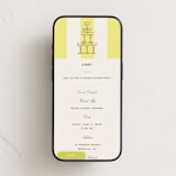 "Campania" - Online Party Invitations in Limone by Megan Davis - Mobile layout