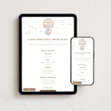 "New adventure" - Online Party Invitations in Rainbow by Creo Study - Mobile + desktop layout