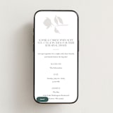 "Effortless" - Online Rehearsal Dinner Invitations in Comfort by letterfix - Mobile layout