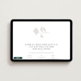 "Effortless" - Online Rehearsal Dinner Invitations in Comfort by letterfix - Desktop layout
