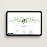 "Verdure" - Online Rehearsal Dinner Invitations in Garden by Leah Bisch - Desktop layout