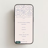 "Casualized" - Online Rehearsal Dinner Invitations in Sky by Inkblot Design - Mobile layout