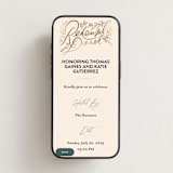 "Dinner Fleur" - Online Rehearsal Dinner Invitations in Almond by Julie Murray - Mobile layout