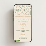 "Eating and drinking" - Online Rehearsal Dinner Invitations in Kale by Creo Study - Mobile layout