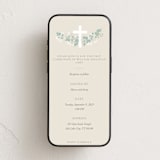 "Classic Communion Wreath" - Online Religious Milestone Invitations in Sand by Robert and Stella - Mobile layout