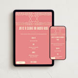 "Jewish Star of David" - Online Religious Milestone Invitations in Blossom by Ana de Sousa - Mobile + desktop layout