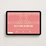 "Jewish Star of David" - Online Religious Milestone Invitations in Blossom by Ana de Sousa - Desktop layout