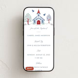 "Charming Chapel" - Online Religious Milestone Invitations in Celestial by Paper Sun Studio - Mobile layout