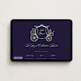 "Enchanted" - Online Religious Milestone Invitations in Midnight by Jelena Vuletic - Desktop layout