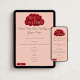 "Lucky Dozen" - Online Religious Milestone Invitations in Peachy by jomolo - Mobile + desktop layout