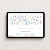 "Sweet Blooms" - Online Religious Milestone Invitations in Candy by Karidy Walker - Desktop layout