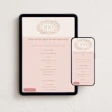 "Century" - Online Religious Milestone Invitations in Versailles by Claudia Orengo - Mobile + desktop layout