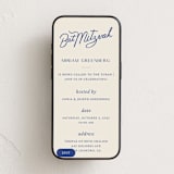 "Bat Mitzvah" - Online Religious Milestone Invitations in Indigo by Sierra Lee - Mobile layout