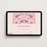 "Otomi" - Online Religious Milestone Invitations in Petal by Teju Reval - Desktop layout