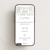 "Holy celebration" - Online Religious Milestone Invitations in Silk by Ana de Sousa - Mobile layout