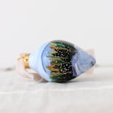 "Snowy Pines Ornament - 29" - Ornaments in green by Weronika Zubek