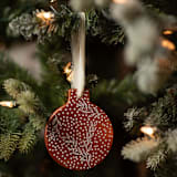"Botanical Illustrated Ornament 2" - Ornaments in bronze by Jocelyn Elizabeth