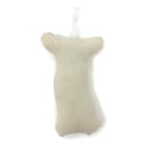 "Silkscreen Chihuahua Ornament" - Ornaments in beige by Broderpress
