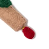 "Felt Holiday Rolling Pin Ornament" - Ornaments in brown by Aahlada Chennupati