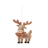 "Arctic Moose Ornament" - Ornaments in brown by Global Goods Partners