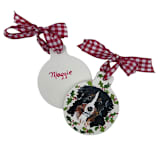 "Hand Painted Pet Ceramic Ornament" - Ornaments in multicolorassorted-colors by Sarah Hall