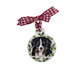 "Hand Painted Pet Ceramic Ornament" - Ornaments in multicolorassorted-colors by Sarah Hall