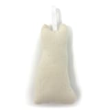 "Silkscreen Cat Ornament" - Ornaments in beige by Broderpress