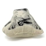 "Silkscreen French Bulldog Ornament" - Ornaments in beige by Broderpress