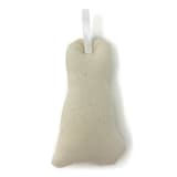 "Silkscreen French Bulldog Ornament" - Ornaments in beige by Broderpress