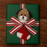 "Crochet Puppy and Kitten Ornaments, set of 2" - Ornaments in multicolor by Melange Collection