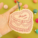 "Custom Wedding Cake Ornament" - Ornaments in multicolorassorted-colors by Aislinn Minardi