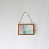 "Watercolor Wash Framed Ornament 5" - Ornaments in multicolor by Jocelyn Elizabeth