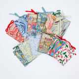 "Mini Hand-Marbled Picture Frame Ornament | Kyoto" - Ornaments in yellow by Inner Child