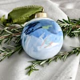 "Oasis" - Ornaments in blue by Arohika Verma