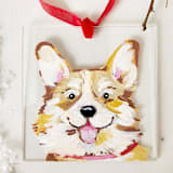 "Custom Pet Portrait, Hand painted on 3" Glass" - Ornaments in multicolorassorted-colors by AlisonJerry