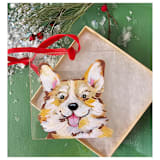 "Custom Pet Portrait, Hand painted on 3" Glass" - Ornaments in multicolorassorted-colors by AlisonJerry
