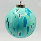 "Chagrin Falls" - Ornaments in blue by Melissa Stone Mangham