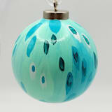 "Chagrin Falls" - Ornaments in blue by Melissa Stone Mangham