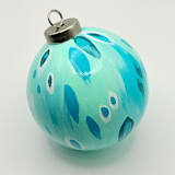 "Chagrin Falls" - Ornaments in blue by Melissa Stone Mangham