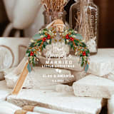 "Personalized Acrylic Have Yourself A Married Christmas Ornament, Set of 1" - Ornaments in multicolor by Iveta Abolina