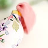 "Light Rose Pink Floral Botanical Ornament" - Ornaments in pink by Kate Nelson